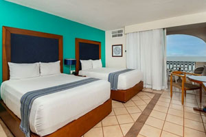 The Deluxe Ocean View Room at Crown Paradise Golden Resort